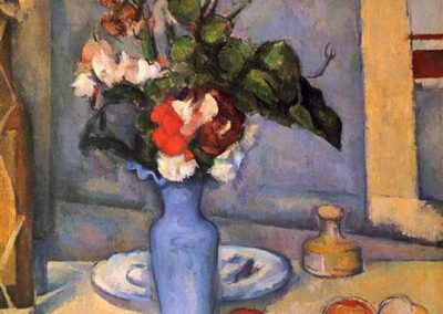 “The Blue Vase” (1887) by Paul Cezanne