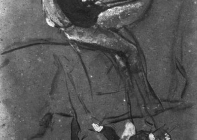 “Three Mounted Jockeys”(1885) by Edgar Degas