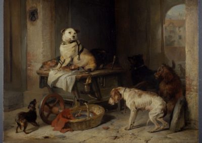 “A Jack in Office” (1833) by Sir Edwin Landseer