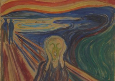 “The Scream” (1910) by Edvard Munch
