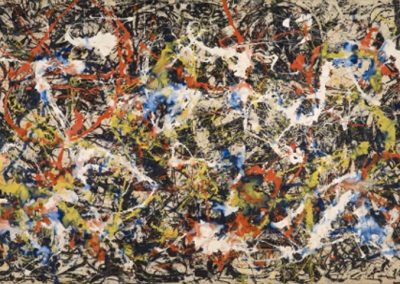 “Convergence” (1952) by Jackson Pollock