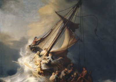 Christ in the Storm on the Sea of Galilee (1633) by Rembrandt