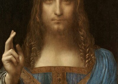 “Salvador Mundi” (1500’s) Attributed to Leonardo da Vinci